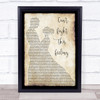 REO Speedwagon Can't Fight This Feeling Man Lady Dancing Song Lyric Print