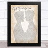 Dave Barnes God Gave Me You Two Men Gay Couple Wedding Song Lyric Music Art Print