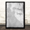 Stereophonics A Minute Longer Grey Man Lady Dancing Song Lyric Print