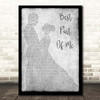 Ed Sheeran Best Part Of Me Grey Man Lady Dancing Song Lyric Print