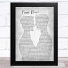 T. Rex Cosmic dancer Two Men Gay Couple Wedding Grey Song Lyric Music Art Print