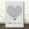 The Band Perry Mother Like Mine Grey Heart Song Lyric Print