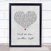 Billy Currington Must Be Doin' Somethin' Right Grey Heart Song Lyric Print
