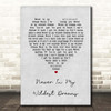 Dan Auerbach Never In My Wildest Dreams Grey Heart Song Lyric Print