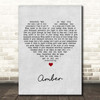311 Amber Grey Heart Song Lyric Print