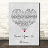 Lana Del Rey Once Upon A Dream Grey Heart Song Lyric Print