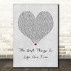 Janet Jackson The Best Things In Life Are Free Grey Heart Song Lyric Wall Art Print