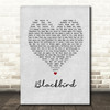 Alter Bridge Blackbird Grey Heart Song Lyric Quote Music Print