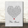 George Strait The Chair Grey Heart Song Lyric Quote Music Print