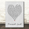 Joe Smooth Promised Land Grey Heart Song Lyric Quote Print
