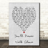 You'll Never Walk Alone Gerry And The Pacemakers Grey Heart Song Lyric Print