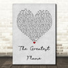 Runrig The Greatest Flame Grey Heart Song Lyric Quote Print