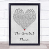 Runrig The Greatest Flame Grey Heart Song Lyric Quote Print