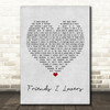 Soul SirkUS Friends 2 Lovers Grey Heart Quote Song Lyric Print