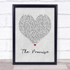 Sturgill Simpson The Promise Grey Heart Song Lyric Print