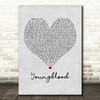 5 Seconds Of Summer Youngblood Grey Heart Song Lyric Print