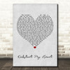 Mötley Crüe Kickstart my Heart Grey Heart Song Lyric Print