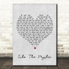 Van Morrison Into The Mystic Grey Heart Song Lyric Quote Print