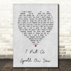Annie Lennox I Put a Spell on You Grey Heart Song Lyric Music Art Print
