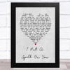 Annie Lennox I Put a Spell on You Grey Heart Song Lyric Music Art Print