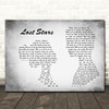 Adam Levine Lost Stars Man Lady Couple Grey Song Lyric Quote Print