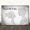 Staind Tangled Up In You Man Lady Couple Grey Song Lyric Quote Print