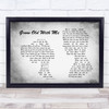 Sunny Sweeney Grow Old With Me Man Lady Couple Grey Song Lyric Quote Print