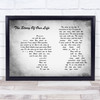 Neil Diamond The Story Of My Life Man Lady Couple Grey Song Lyric Music Art Print