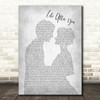 Daughtry Life After You Grey Song Lyric Man Lady Bride Groom Wedding Print