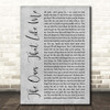 Brantley Gilbert The Ones That Like Me Grey Rustic Script Song Lyric Print