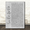 Fall Out Boy Save Rock And Roll Grey Rustic Script Song Lyric Quote Music Print