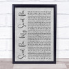 Paul Weller Sweet Pea, My Sweet Pea Rustic Script Grey Song Lyric Quote Print