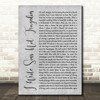 Panic! At The Disco I Write Sins Not Tragedies Rustic Script Grey Song Print