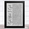 Jason Aldean Got What I Got Grey Rustic Script Song Lyric Music Art Print