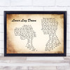Dave Matthews Band Lover Lay Down Man Lady Couple Song Lyric Quote Music Print