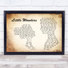 Rob Thomas Little Wonders Man Lady Couple Song Lyric Quote Music Print