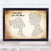 Eric Church Love Your Love The Most Man Lady Couple Song Lyric Quote Print