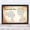 Bruce Hornsby Every Little Kiss Man Lady Couple Song Lyric Print