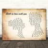 Big Bad Voodoo Daddy Still in love with you Man Lady Couple Song Lyric Print