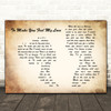 Garth Brooks To Make You Feel My Love Man Lady Couple Song Lyric Print