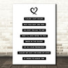 Julia Michaels Issues Song Lyric Quote Print
