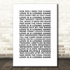 Amy Winehouse Love Is A Losing Game Song Lyric Quote Print
