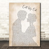 Sea Girls Call Me Out Man Lady Bride Groom Wedding Song Lyric Print