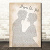 Granger Smith Happens Like That Man Lady Bride Groom Wedding Song Lyric Print
