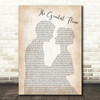 Runrig The Greatest Flame Man Lady Bride Groom Wedding Song Lyric Quote Print