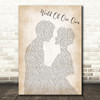Westlife World Of Our Own Man Lady Bride Groom Wedding Song Lyric Print