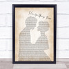Betty Who I Love You Always Forever Man Lady Bride Groom Wedding Song Lyric Quote Music Print