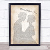 Rod Stewart What made Milwaukee famous Man Lady Bride Groom Wedding Song Lyric Quote Music Print
