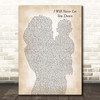 Rita Ora I Will Never Let You Down Mother & Baby Song Lyric Print