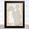 LeAnn Rimes But I Do Love You Mother & Child Song Lyric Music Art Print